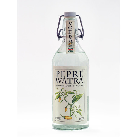 Pepre Watra, wodka met Madame Jeannette 500 ml  40% alc